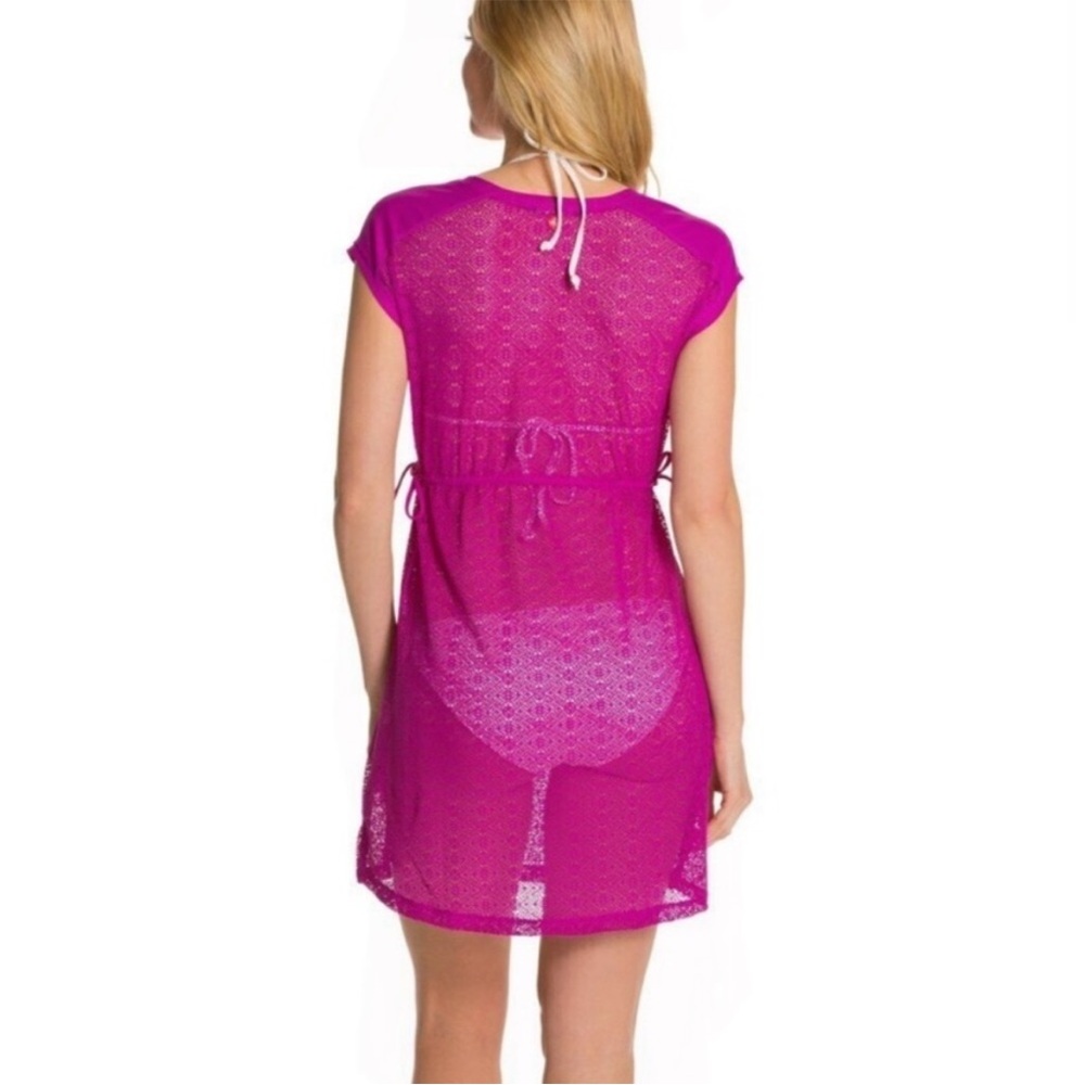PRANA “ELLIOT” CROCHET BEACH COVER UP DRESS - SMALL - Picture 3 of 12